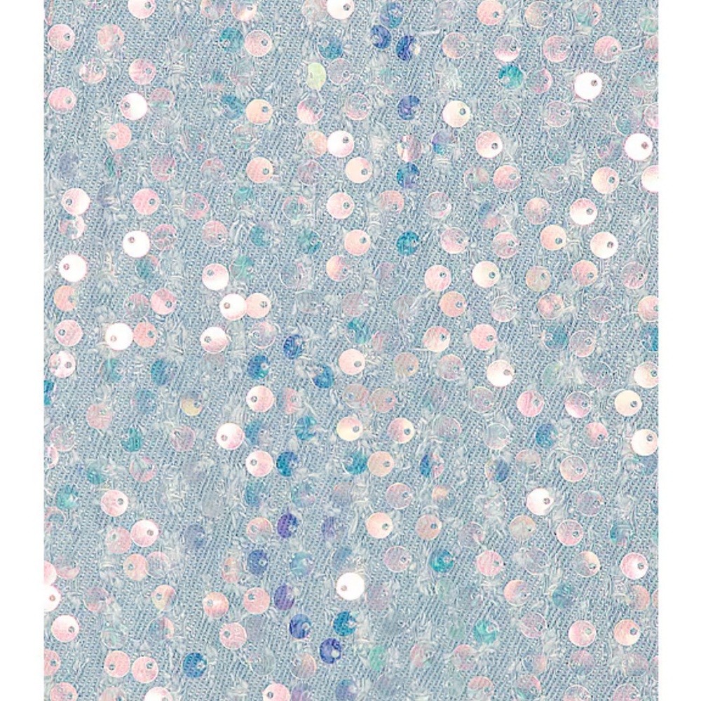 Revolve Superdown Elegant Blue Sequin Strapless D… - image 4